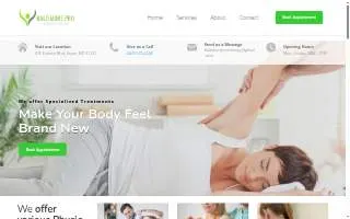 Baltimore Pro Therapy website