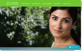 Lauring Dermatology of Essex website
