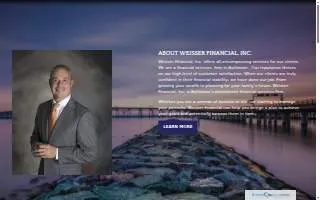 Weisser Financial website
