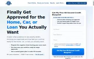 ASAP Credit Repair website