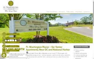 Fort Washington Manor website