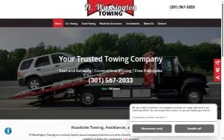 Ft Washington Towing Inc website