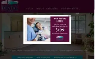 Waldorf Periodontics and Implants website