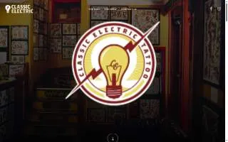 Classic Electric Tattoo website