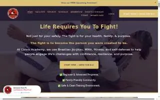 Clinch Academy of Frederick website