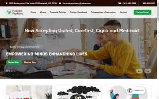 Frederick Psychiatry llc website