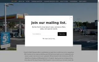 Frederick Shell Carwash website