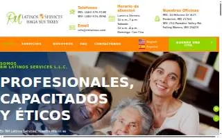 RM Latinos Services website