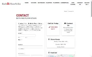 Bath & Floor Stiles Inc. website