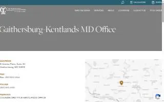 Counselors Title LLC website