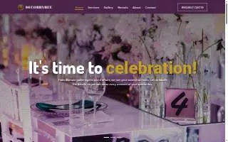 Decor By Bee website