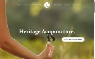 Heritage Acupuncture website