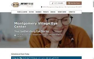 Montgomery Village Eye Center of Gaithersburg website
