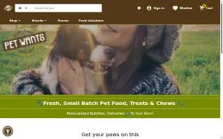 Pet Wants Rockville of Gaithersburg website