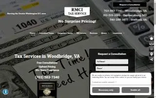 RMCI Tax Service website