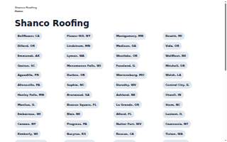 Shanco Roofing
