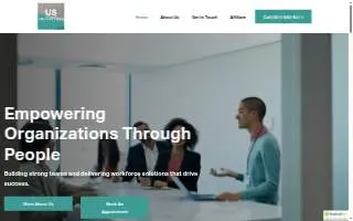 Useful Staffing website