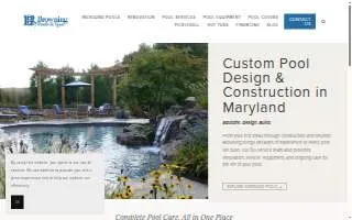 Browning Pools & Spas of Germantown website