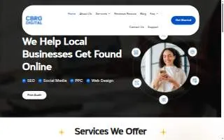 CBRG Digital website