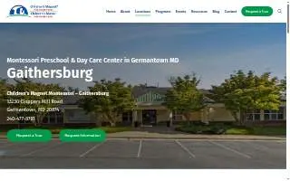 Children's Magnet Montessori School - Gaithersburg website