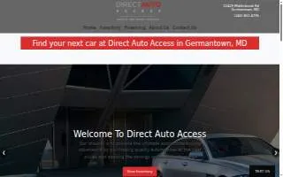 Direct Auto Access website