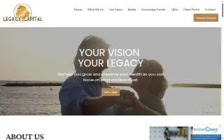 Legacy Capital Planners of Germantown website