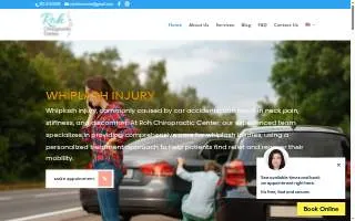 Roh Chiropractic Center website