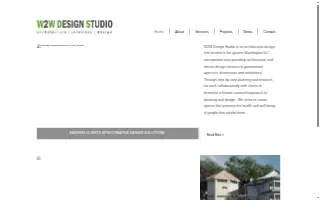 W2W Design Studio, LLC website