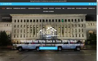 Back In Time Pressure Washing of Glen Burnie website