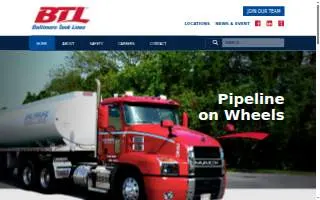 Baltimore Tank Lines Inc website