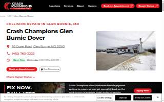 Crash Champions Collision Repair Glen Burnie Dover