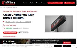 Crash Champions Collision Repair Glen Burnie Holsum