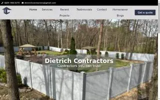 Dietrich Contractors LLC website