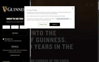 Guinness Open Gate Brewery of Glen Burnie website