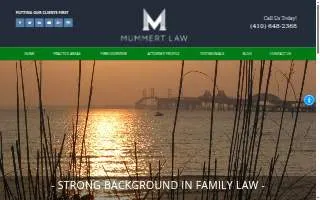 Mummert Law website