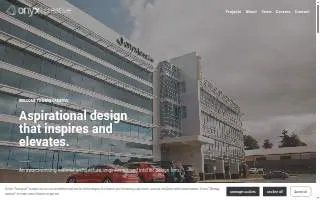 Onyx Creative website