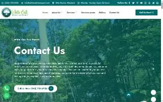 White Oak Tree Expert of Glen Burnie website