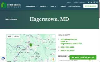 Christina Ocharzak - First Home Mortgage website