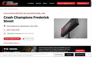 Crash Champions Collision Repair Frederick Street