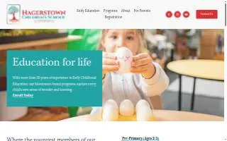 Hagerstown Children's School website
