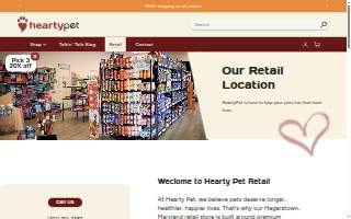 Hearty Pet Retail Store