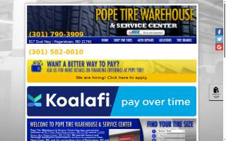 Pope Tire Warehouse & Service Center