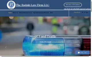 The Badaki Law Firm LLC website