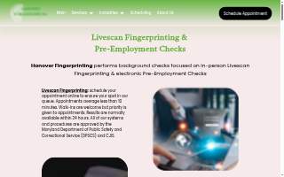 Hanover Fingerprinting