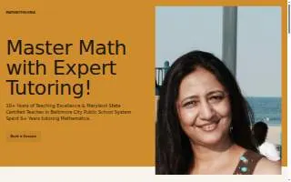 Math with Sonia of Arbutus website
