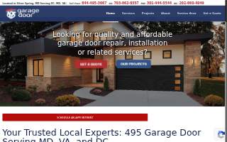 495 Garage Door of Wheaton