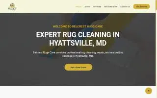 Belcrest Rugs Care1 of Hyattsville website