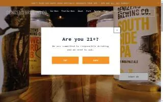 Denizens Brewing Co. of Hyattsville website