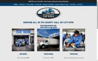 Kenilworth Car Wash website