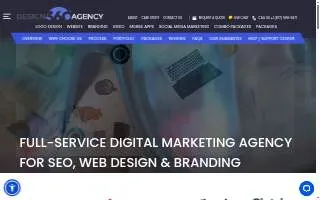 Design 360 Agency website